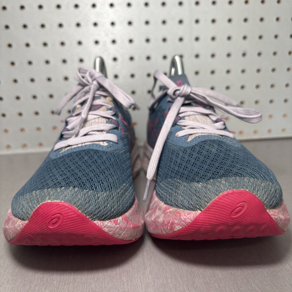 ASICS Gel Noosa Tri 16 Shoes Womens Size 7.5 Blue Pink Sneakers Triathalon - Picture 5 of 14